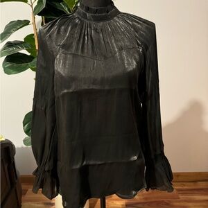 Elegant Black Women's Top